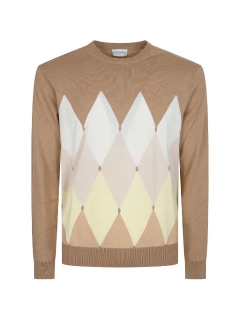 argyle crew-neck sweater by BALLANTYNE