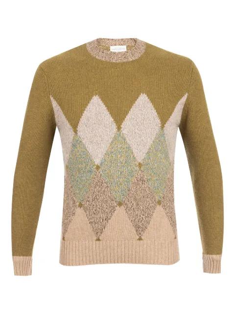argyle crew-neck sweater by BALLANTYNE
