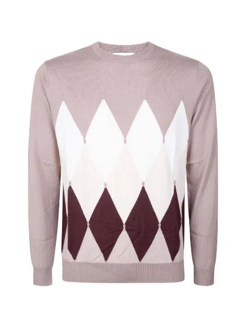 argyle knit sweater by BALLANTYNE