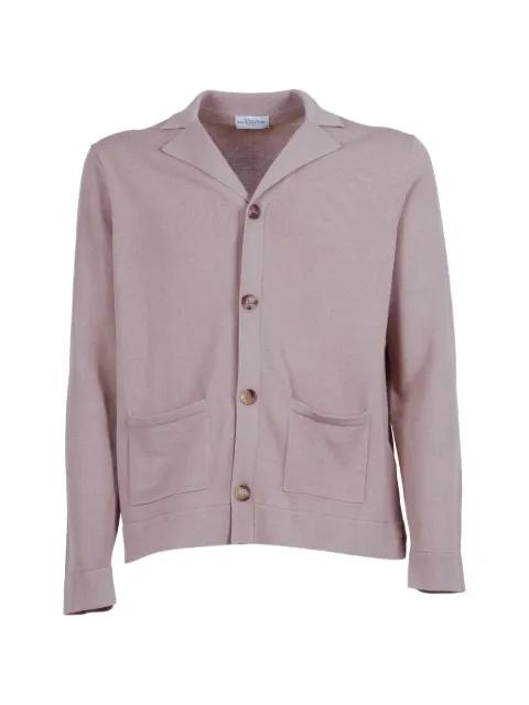 button-up patch-pocket cardigan by BALLANTYNE