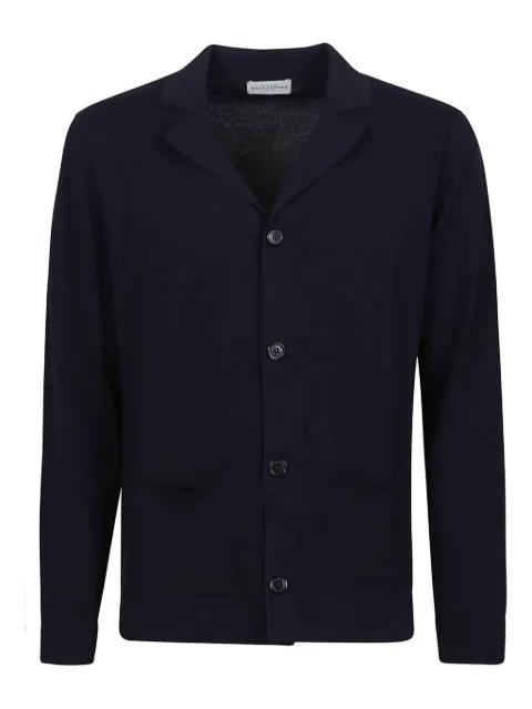 buttoned patch-pocket cardigan by BALLANTYNE