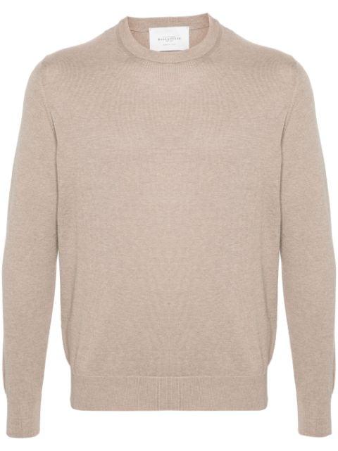crew-neck fine-knit jumper by BALLANTYNE