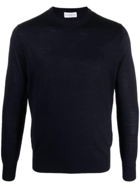 crew-neck wool jumper by BALLANTYNE