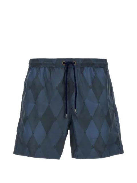 diamond-pattern swim shorts by BALLANTYNE