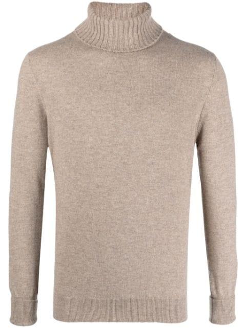 roll neck cashmere jumper by BALLANTYNE