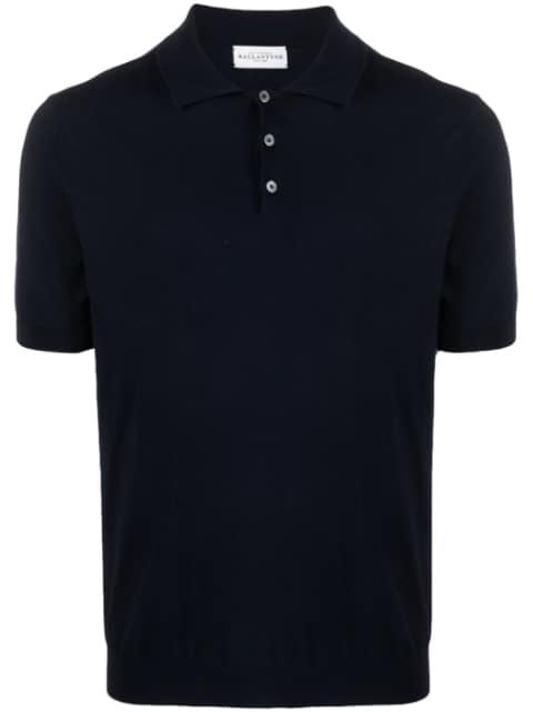 short-sleeve cotton polo shirt by BALLANTYNE