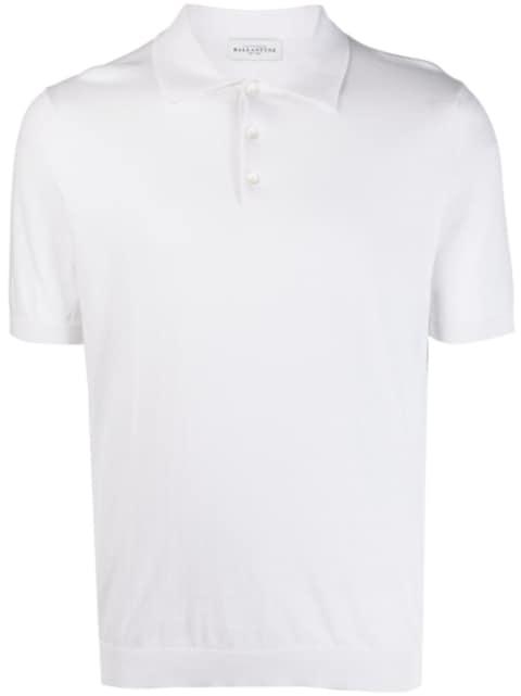 short-sleeve cotton polo shirt by BALLANTYNE