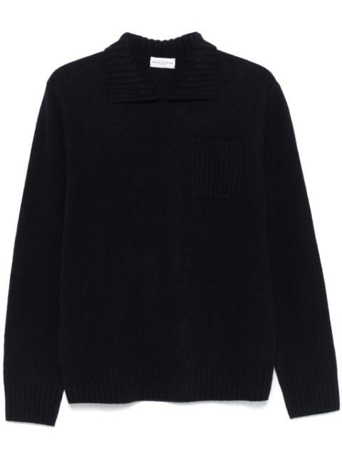 spread-collar sweater by BALLANTYNE