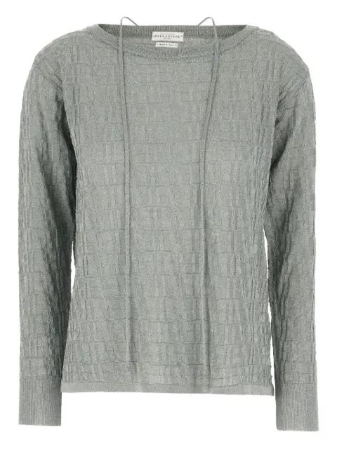textured knit jumper by BALLANTYNE