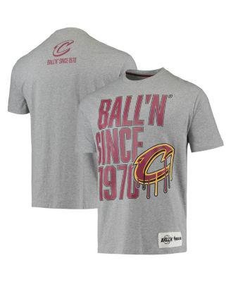 Men's Heather Gray Cleveland Cavaliers Since 1970 T-shirt by BALL'N