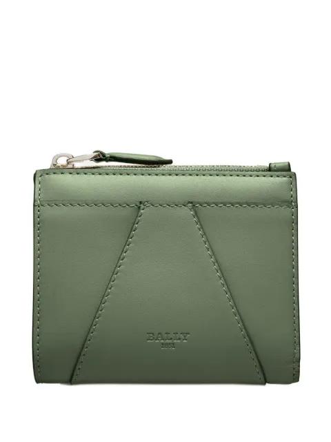 Axeel zip-fastening leather wallet by BALLY