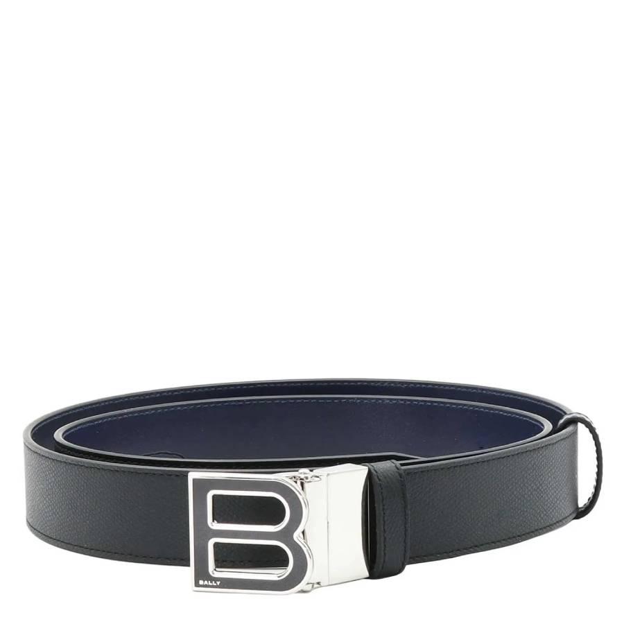 Bally B-Logo Reversible Leather Belt by BALLY