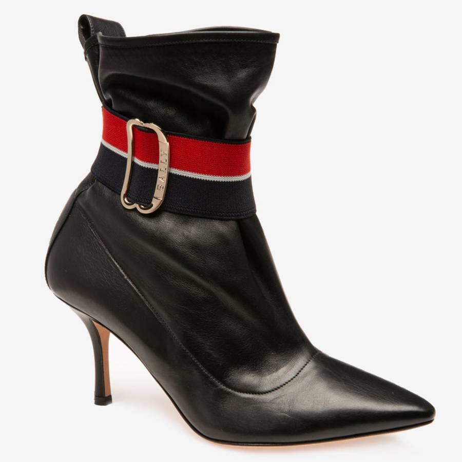 Bally Bette Betsy 75 Leather Boots by BALLY