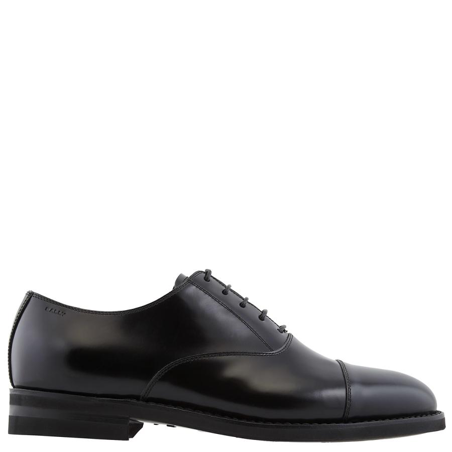 Bally Black Leather Oxford Shoes by BALLY