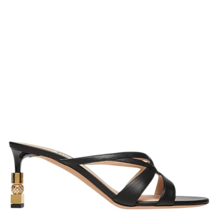 Bally Carolyn Leather Block Slide Sandals by BALLY