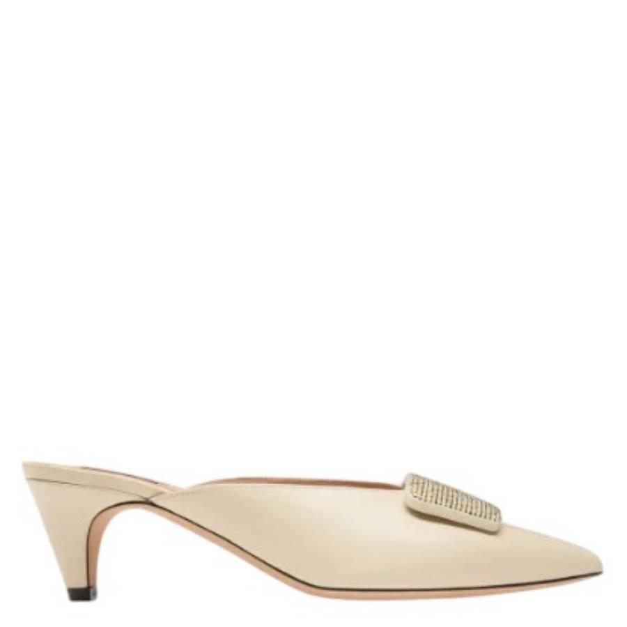 Bally Claye Silvey 55 Leather Mules by BALLY