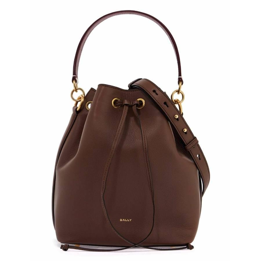 Bally Code Leather Bucket Bag by BALLY