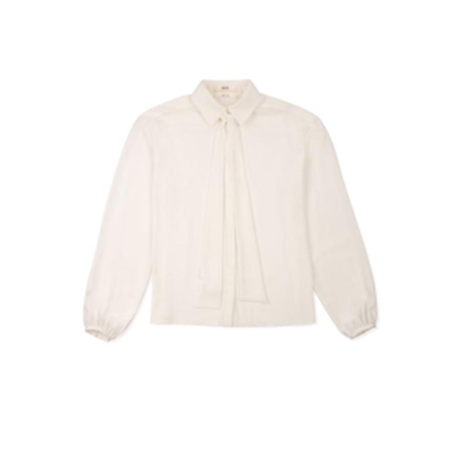 Bally Cotton Tie-Neck Blouse by BALLY