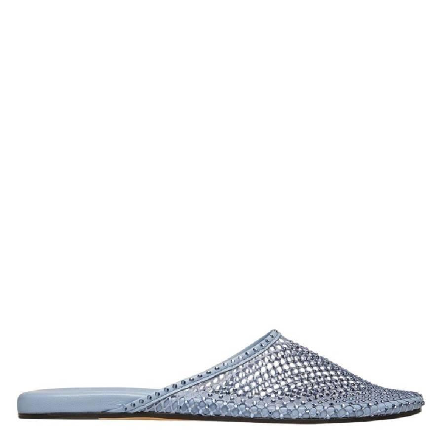 Bally Crystal Fishnet Embellished Slipper by BALLY