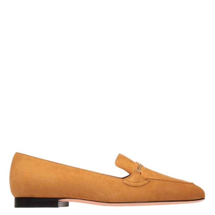 Bally Daily Emblem Suede Leather Loafers by BALLY