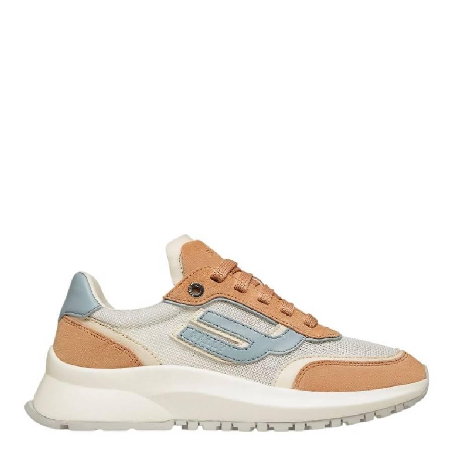 Bally Demmy Leather and Fabric Sneakers by BALLY