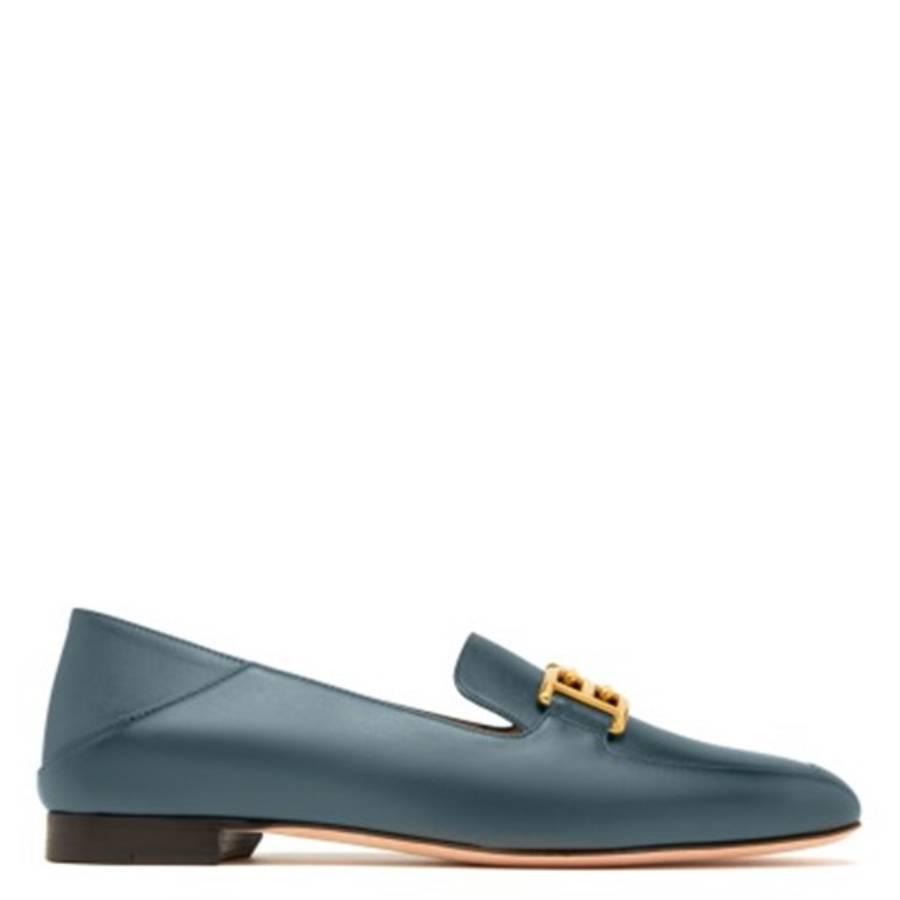 Bally Ellah Flat Leather Loafers by BALLY