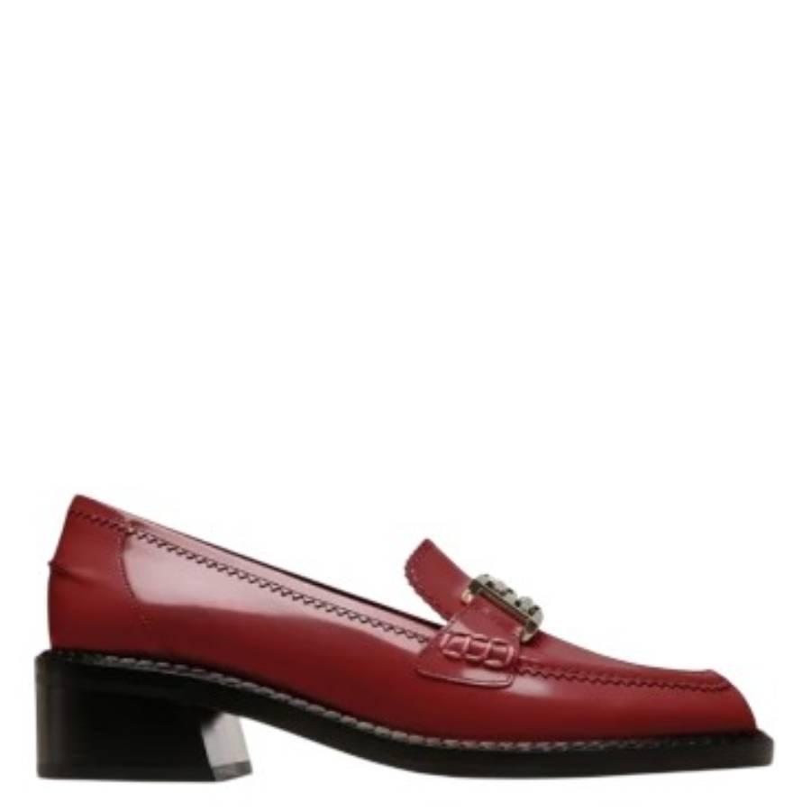 Bally Ellyane 35 Leather Loafers by BALLY
