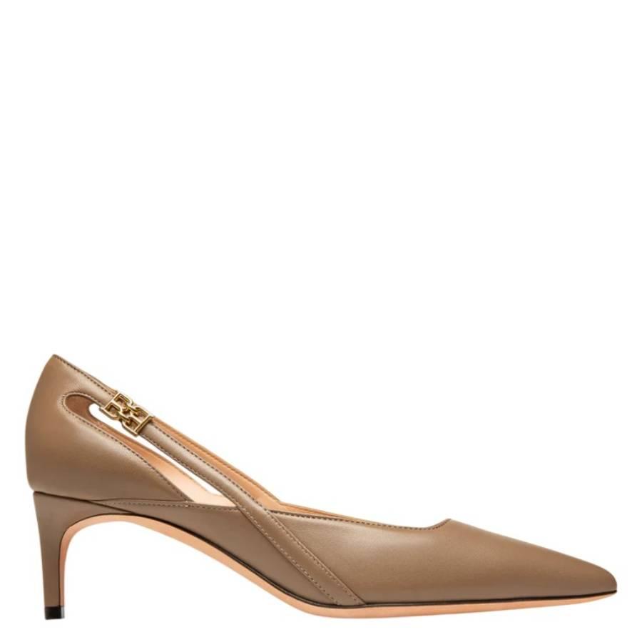 Bally Elsa 55 Pointed-Toe Leather Pumps by BALLY