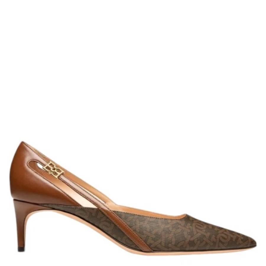 Bally Elsa B Chain Pointed Leather Pumps by BALLY