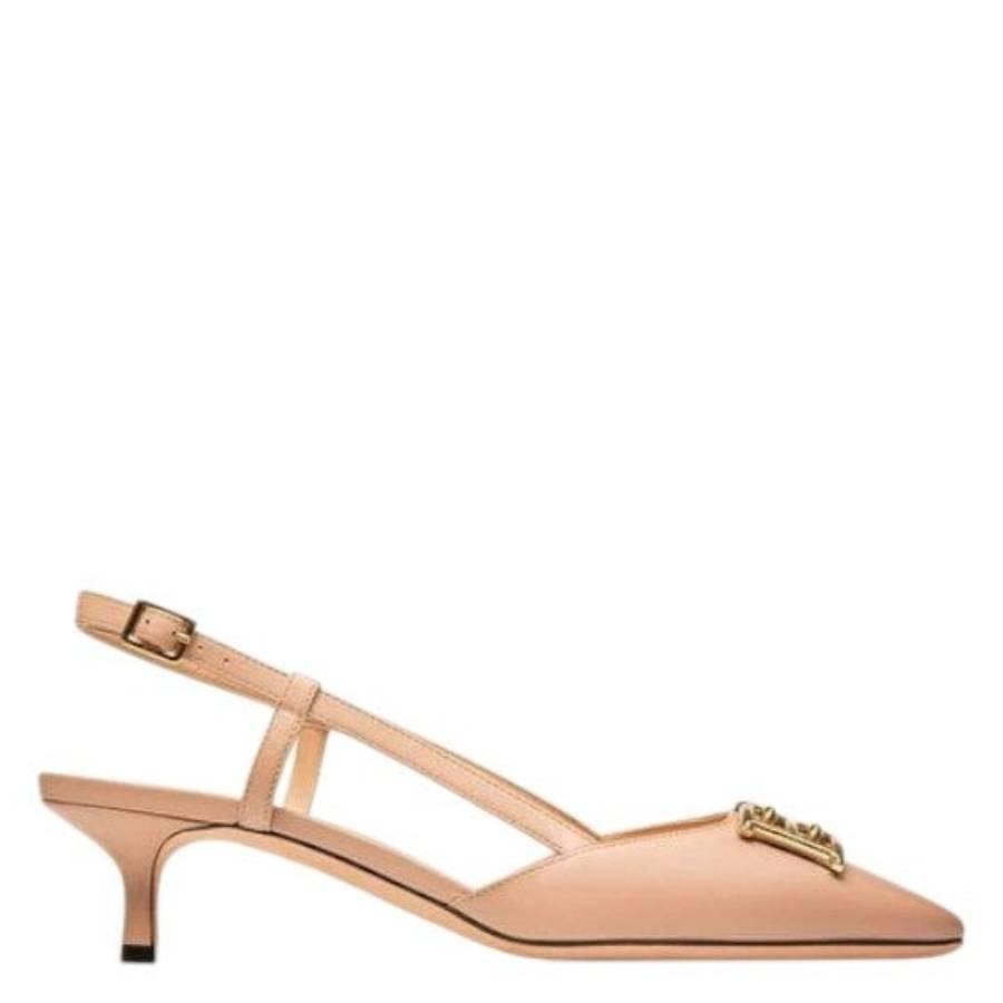 Bally Eva 45 Leather Slingback Pumps by BALLY