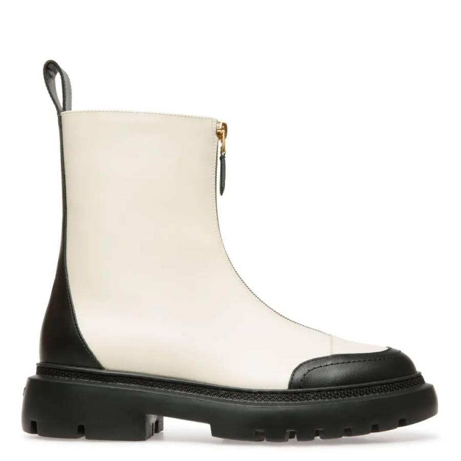 Bally Giuli Leather Zipped Ankle Boots by BALLY