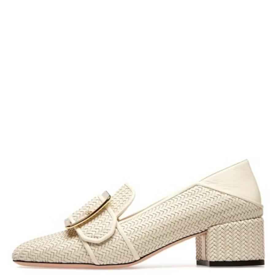Bally Janelle 40 Woven Leather Pumps by BALLY