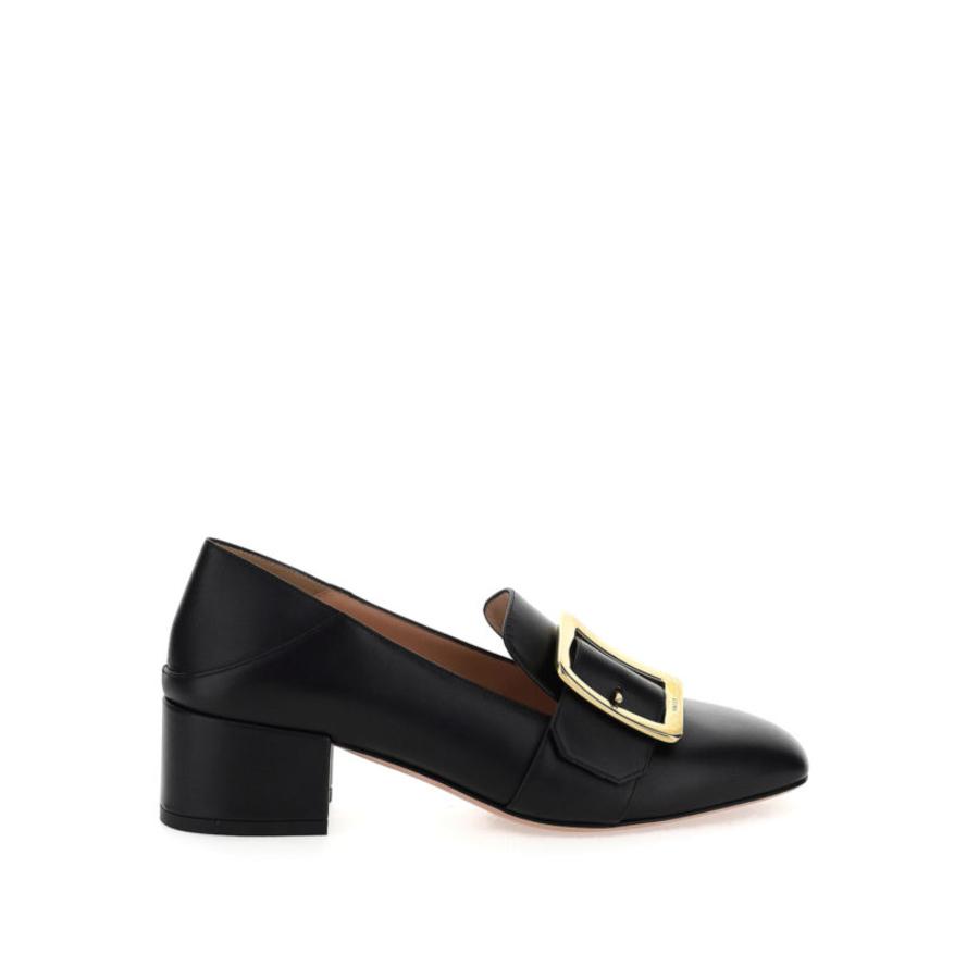 Bally Janelle Block-Heel Loafers by BALLY