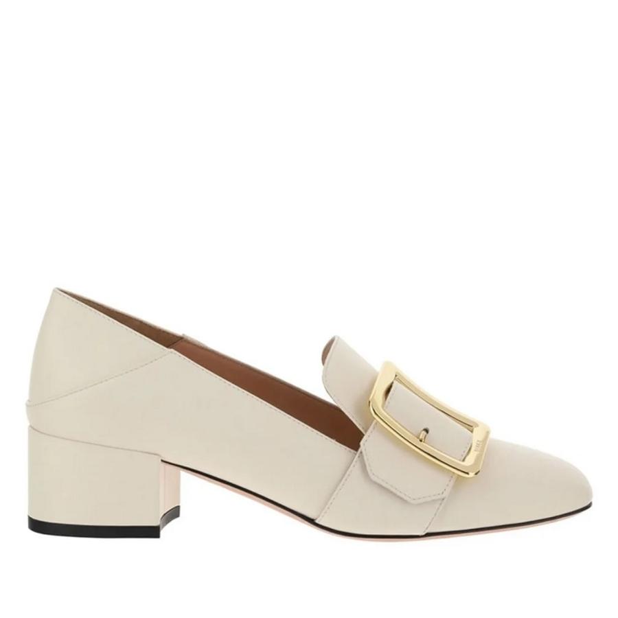 Bally Janelle Buckle Detailed Leather Pumps by BALLY