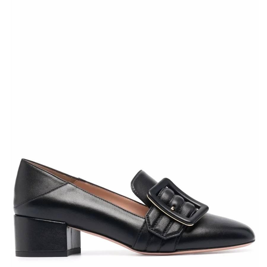 Bally Janelle Buckle Leather Pumps by BALLY