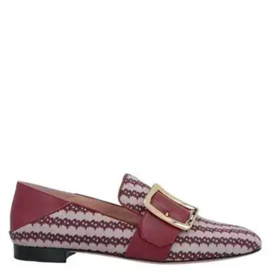 Bally Janelle Buckle Monogram Loafers by BALLY