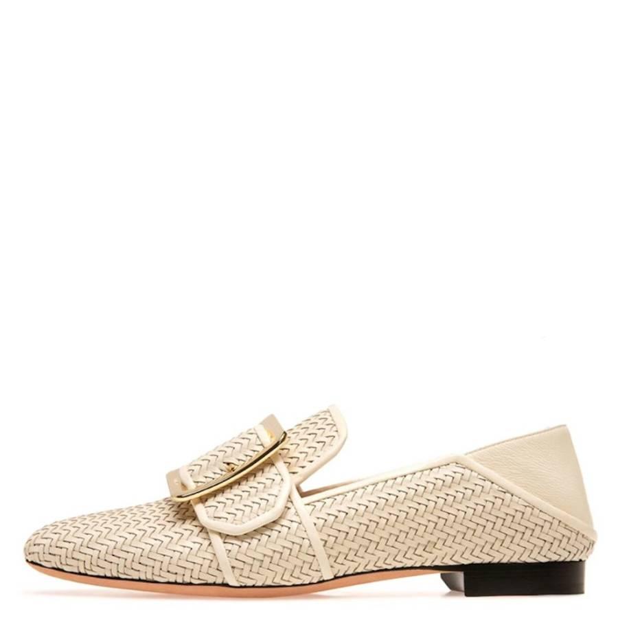 Bally Janelle Interlaced Leather Loafers by BALLY
