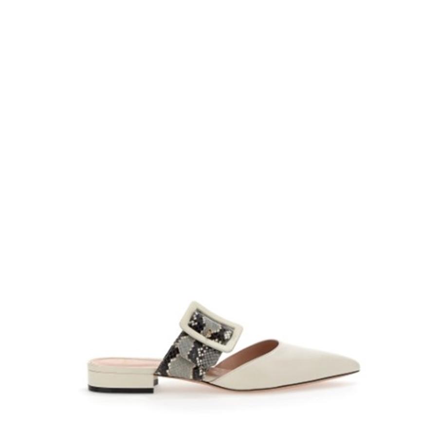 Bally Jemina Pointed-Toe Leather Mules by BALLY