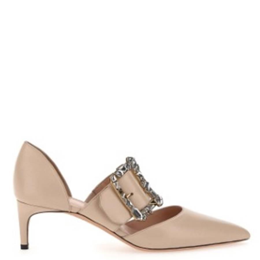 Bally Jessye 55 Buckle Leather Pumps by BALLY