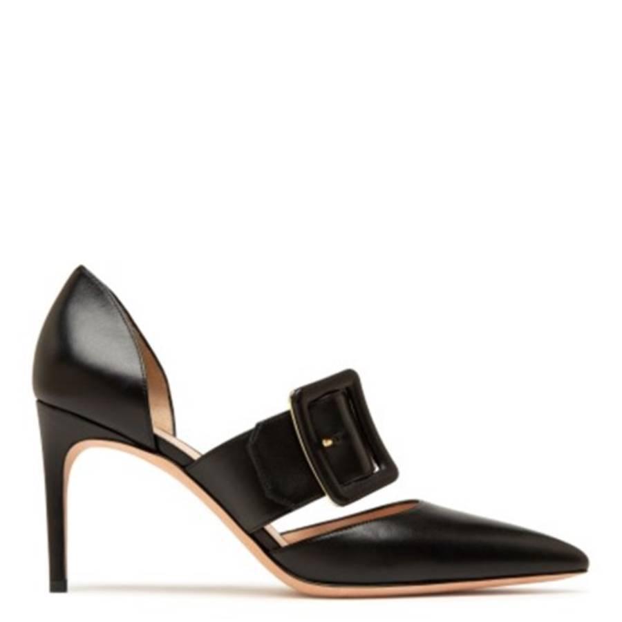 Bally Jessye 85 Buckle Leather Pumps by BALLY