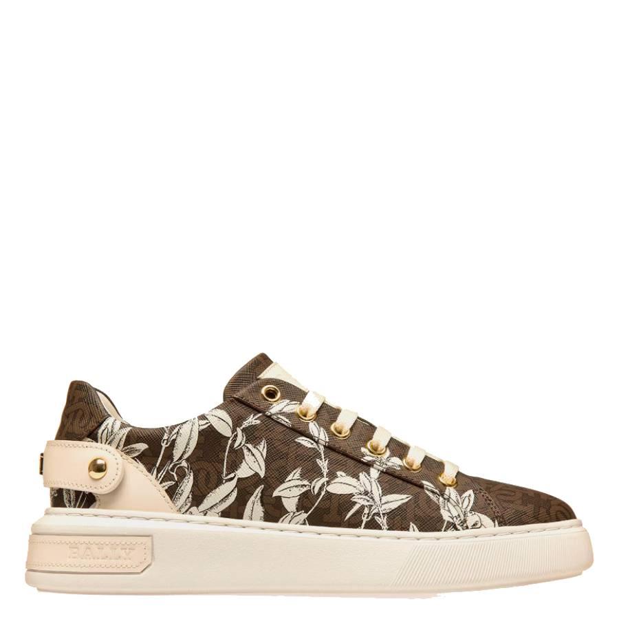 Bally Malya B-Monogram Floral Low-Top Sneakers by BALLY