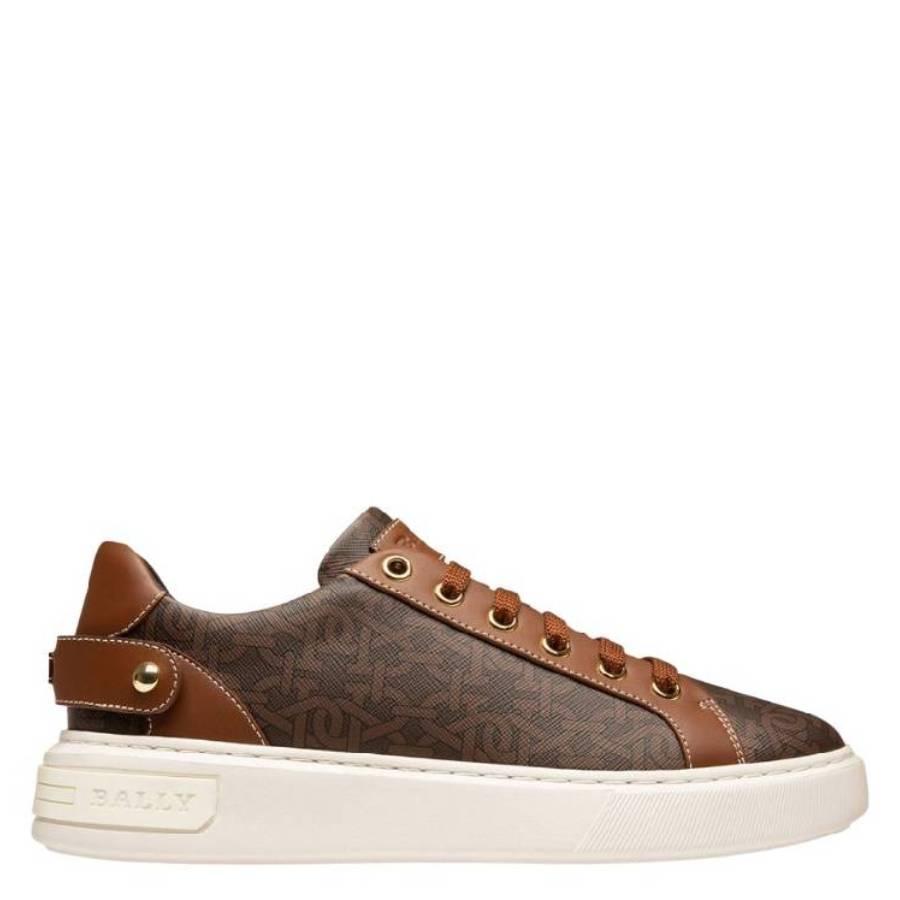 Bally Malya B-Monogram Low-Top Sneakers by BALLY