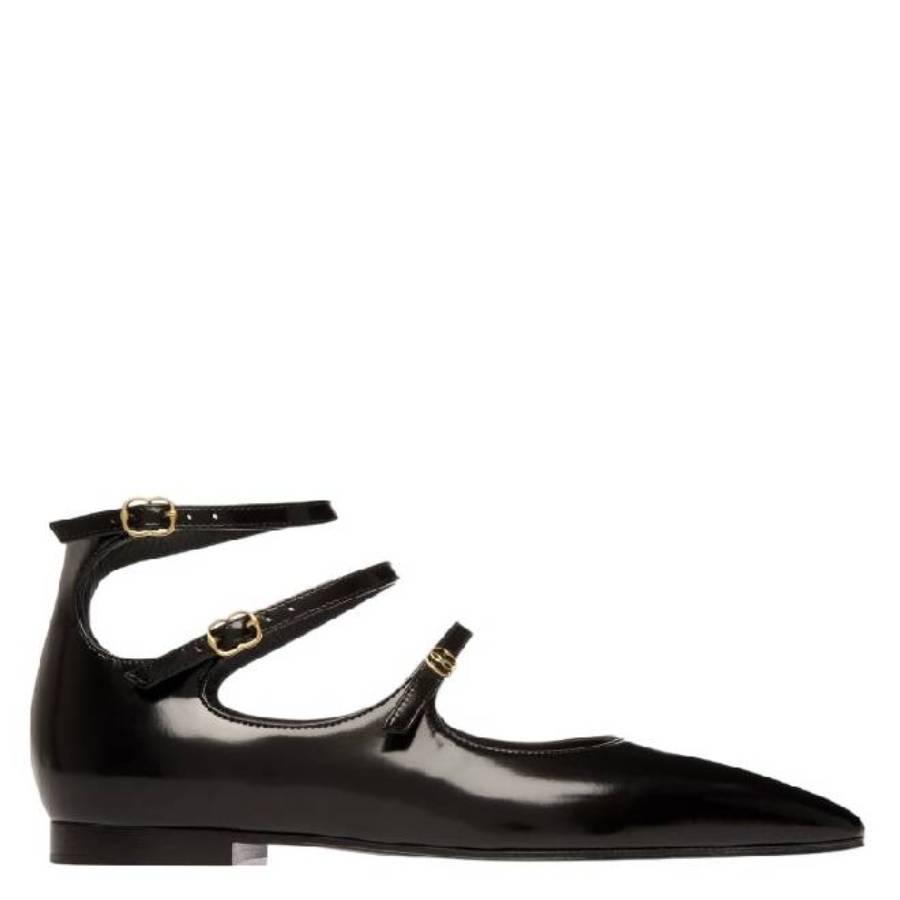 Bally Marilou Leather Mary Jane Flats by BALLY