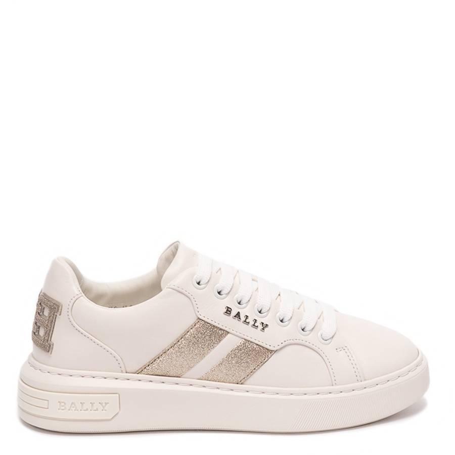 Bally Melany Leather Low-Top Sneakers by BALLY