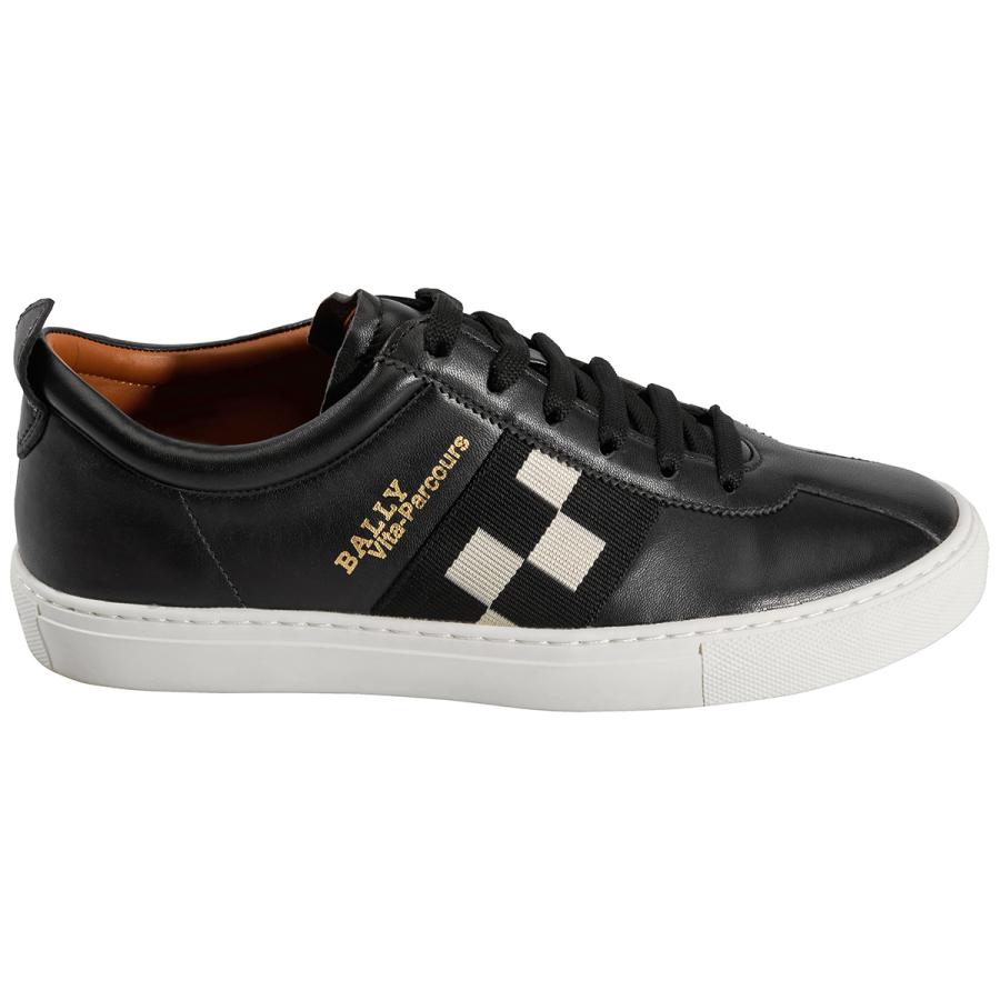 Bally Mens Black Vita Parcours Low Top Sneakers by BALLY