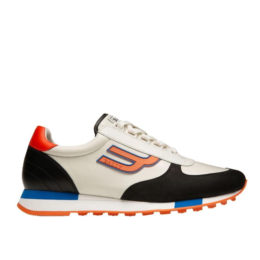 Bally Mens Cotton And Suede Gavino Sneakers by BALLY