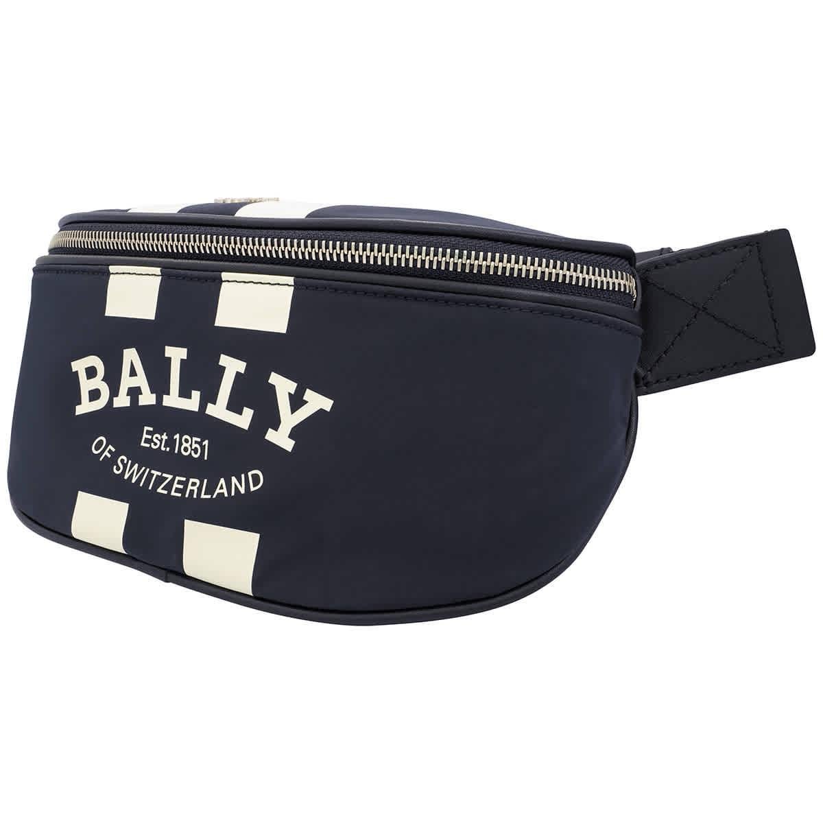 Bally Mens Midnight / Palladio Flynos Nylon Bum Bag by BALLY | jellibeans