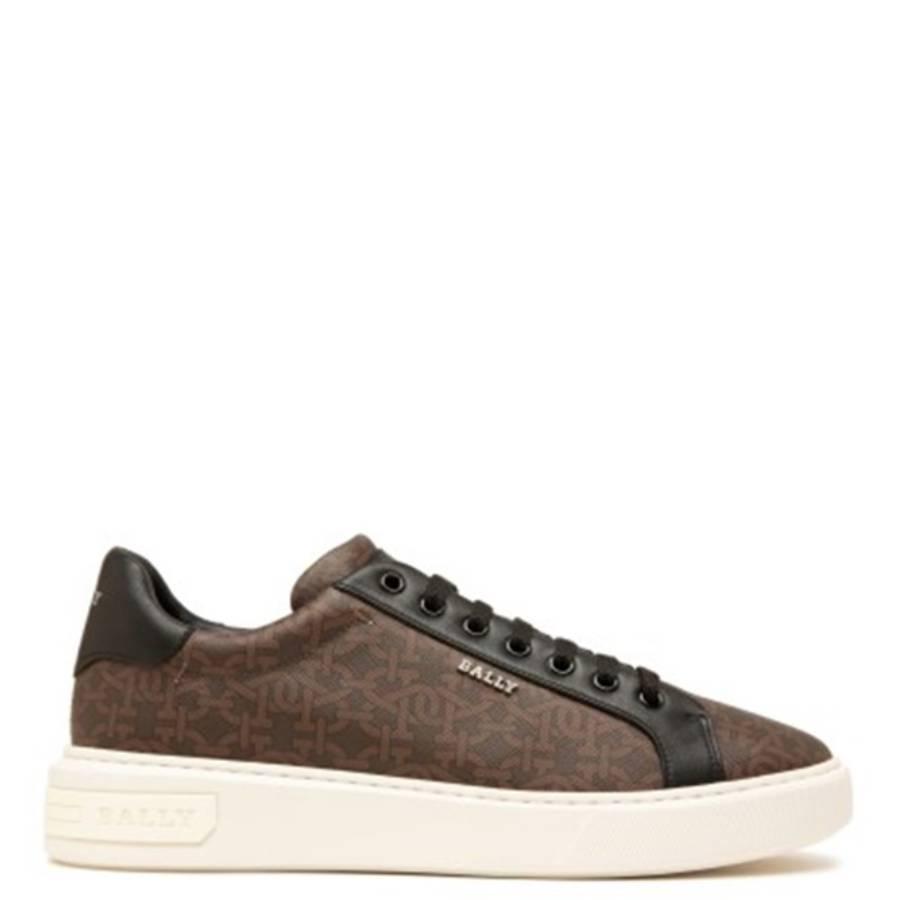 Bally Miky B Monogram Printed Fabric Sneakers by BALLY
