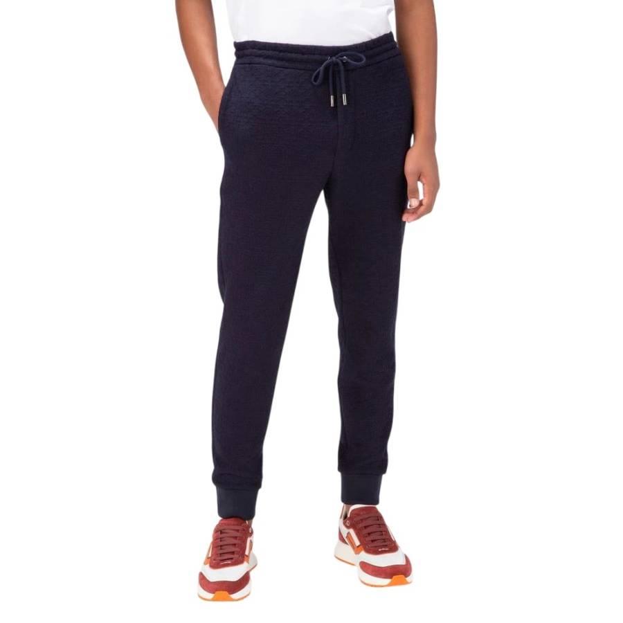 Bally Monogram Jacquard Textured Sweatpants by BALLY