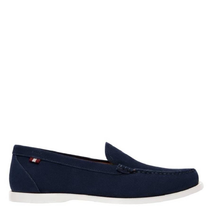 Bally Nelson Classic Suede Loafers by BALLY